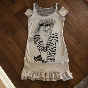 Cold Shoulders dress from Russian